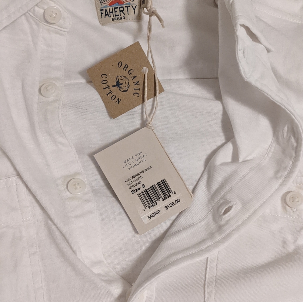 Faherty knit seasons shirt